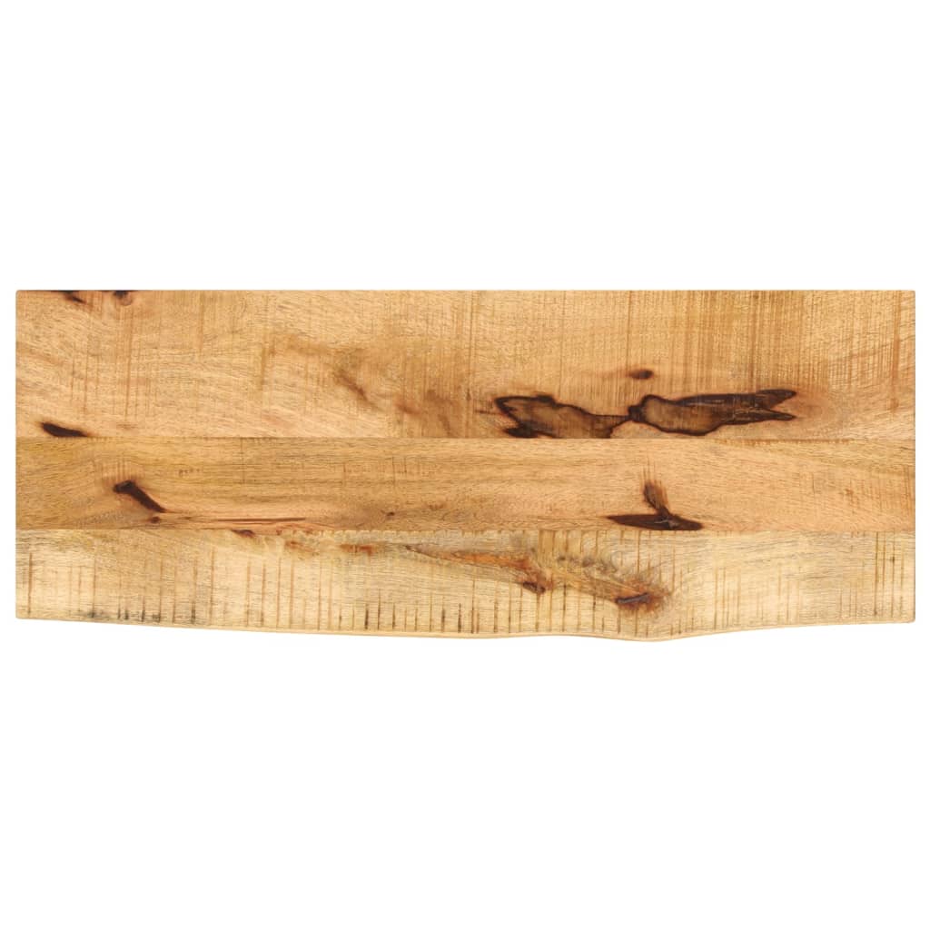 Stolní Deska 120X40X3,8 Cm Obdélník Masivní Akácie Živá Hrana Přírodní