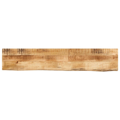 Stolní Deska 120X40X3,8 Cm Živá Hrana Hrubé Mangovníkové Dřevo