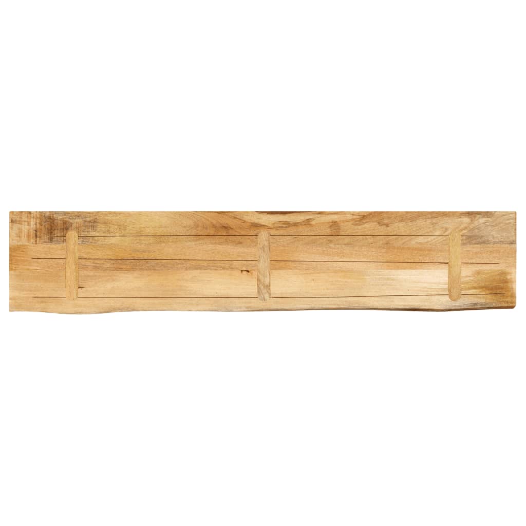 Stolní Deska 180X40X3,8 Cm Živá Hrana Hrubé Mangovníkové Dřevo