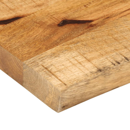 Stolní Deska 180X40X3,8 Cm Živá Hrana Hrubé Mangovníkové Dřevo
