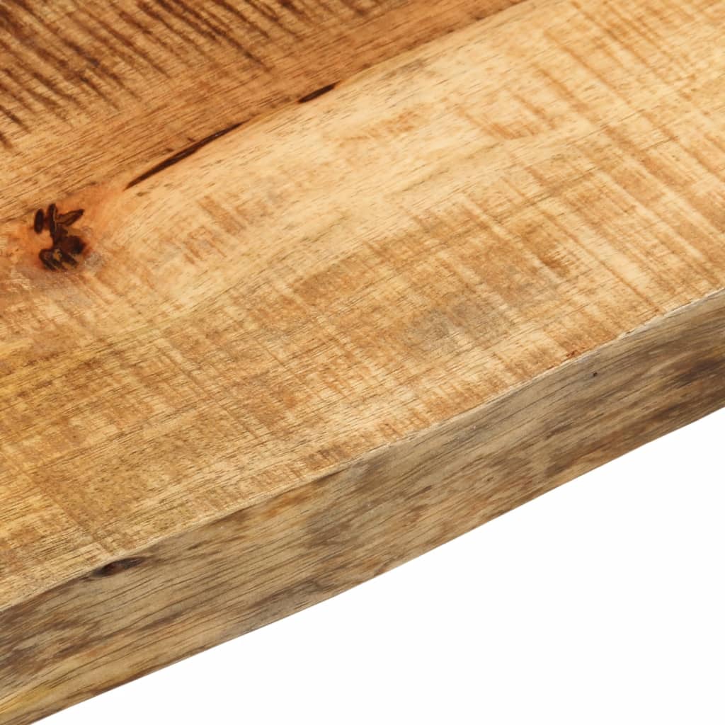 Stolní Deska 180X40X3,8 Cm Živá Hrana Hrubé Mangovníkové Dřevo