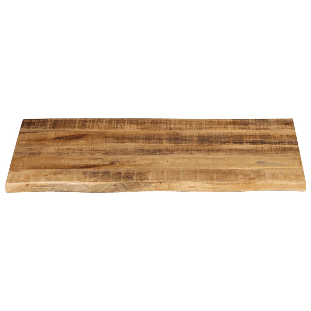 Stolní Deska 70X60X3,8 Cm Živá Hrana Hrubé Mangovníkové Dřevo