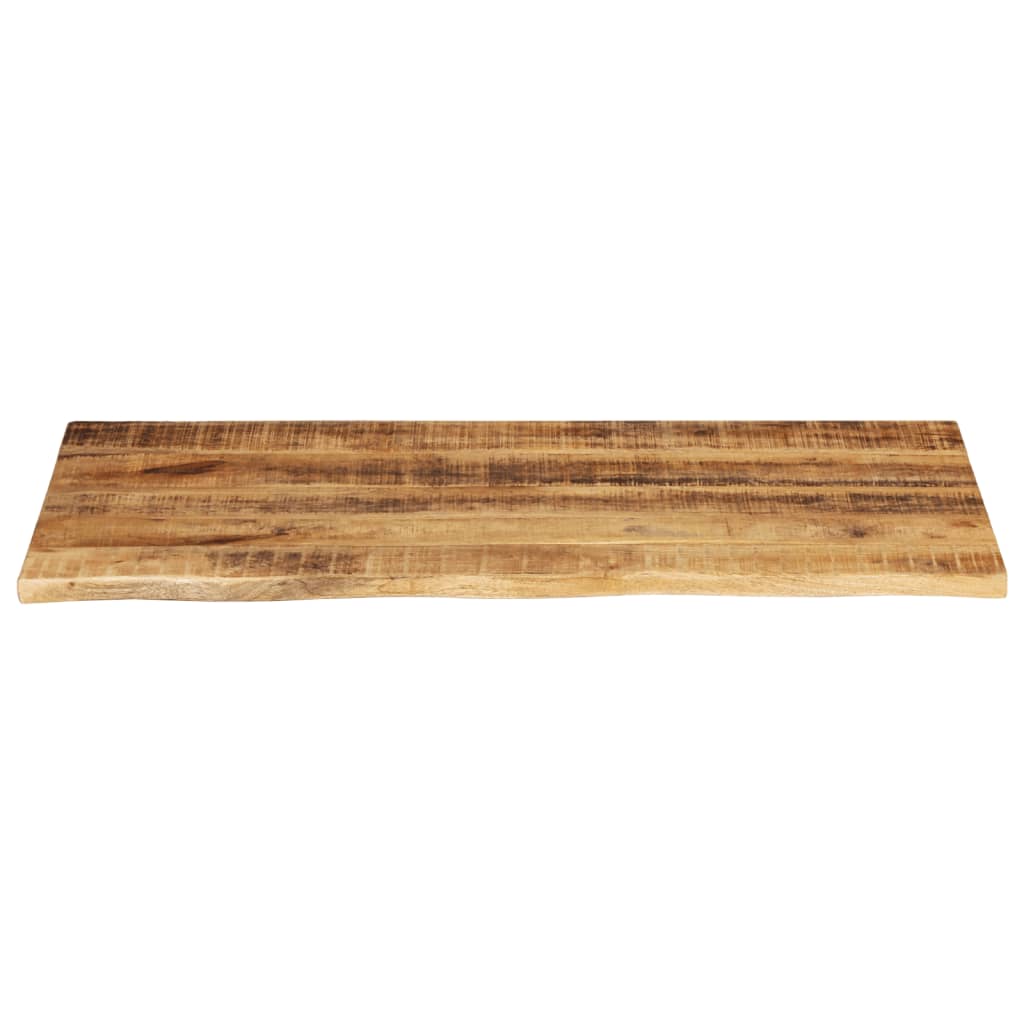 Stolní Deska 100X60X3,8 Cm Živá Hrana Hrubé Mangovníkové Dřevo