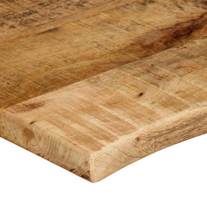 Stolní Deska 120X60X3,8 Cm Živá Hrana Hrubé Mangovníkové Dřevo