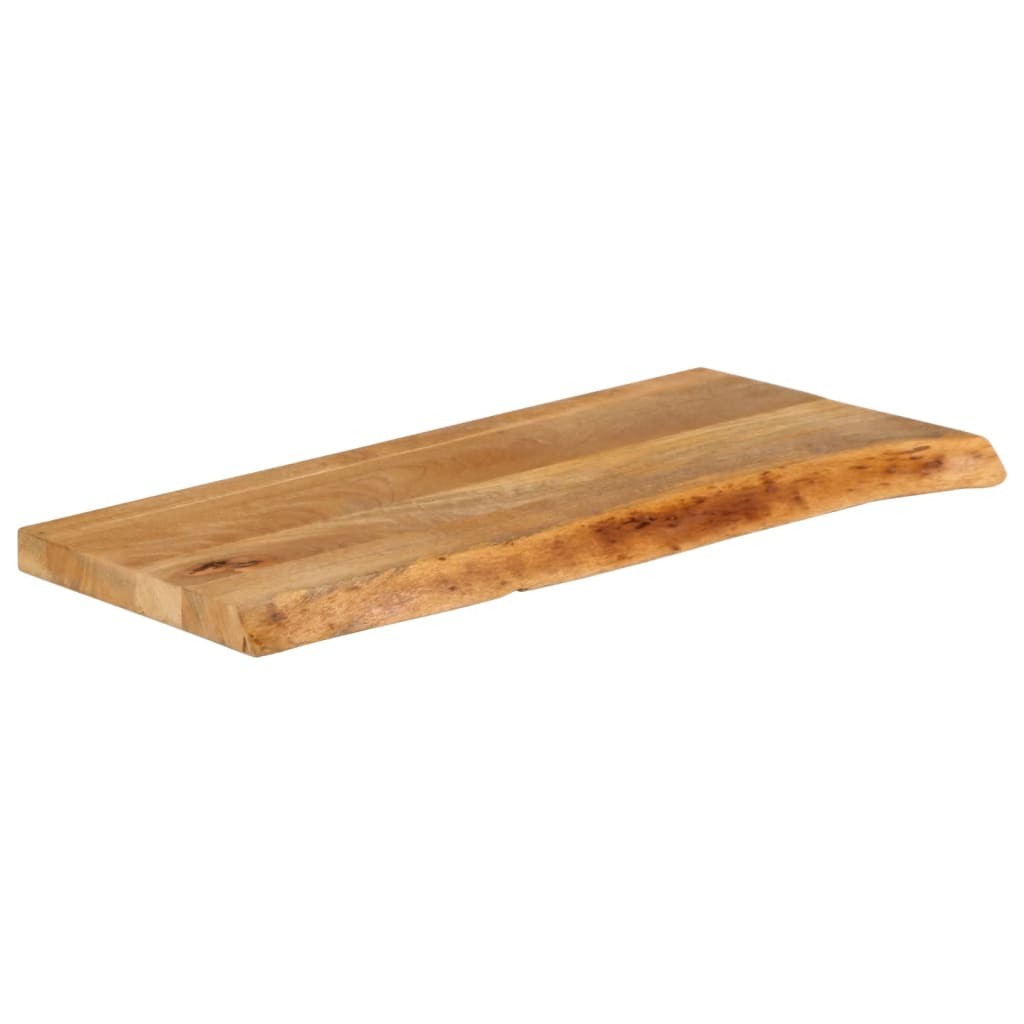 Stolní Deska Živá Hrana 70 X 30 X 2,5 Cm Masivní Mangovník Přírodní