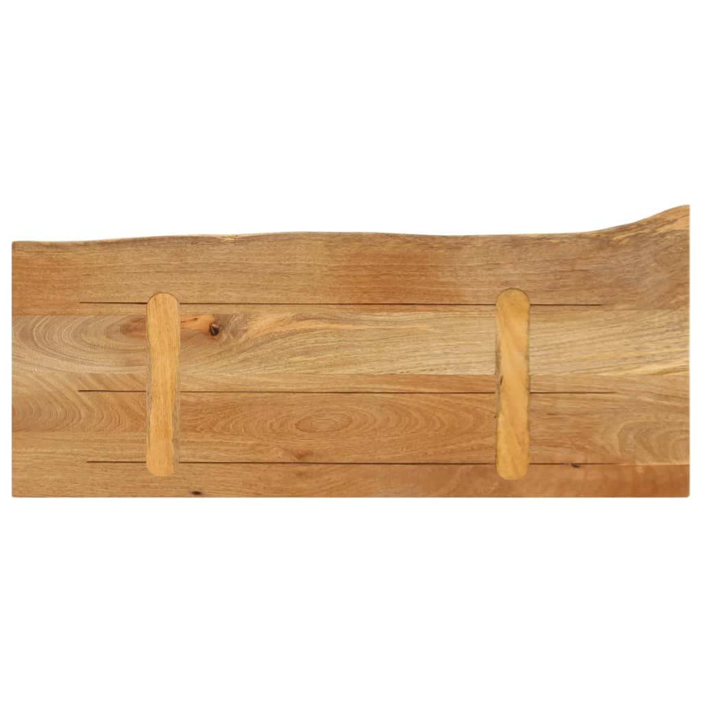 Stolní Deska Živá Hrana 70 X 30 X 2,5 Cm Masivní Mangovník Přírodní