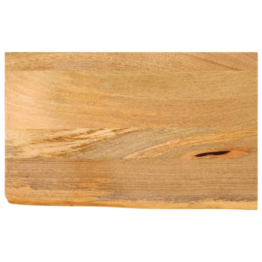 Stolní Deska 120X40X3,8 Cm Obdélník Masivní Akácie Živá Hrana Přírodní