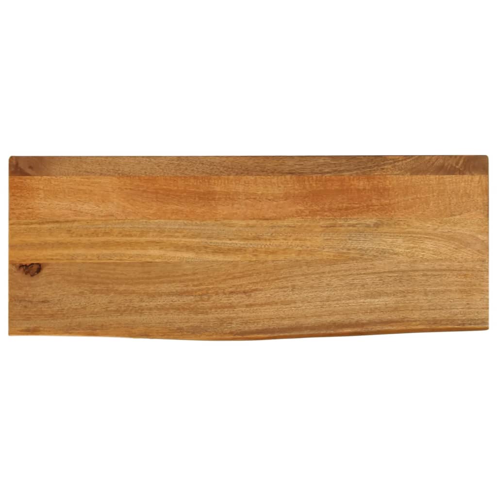 Stolní Deska Živá Hrana 70 X 30 X 3,8 Cm Masivní Mangovník Dubový Povrch