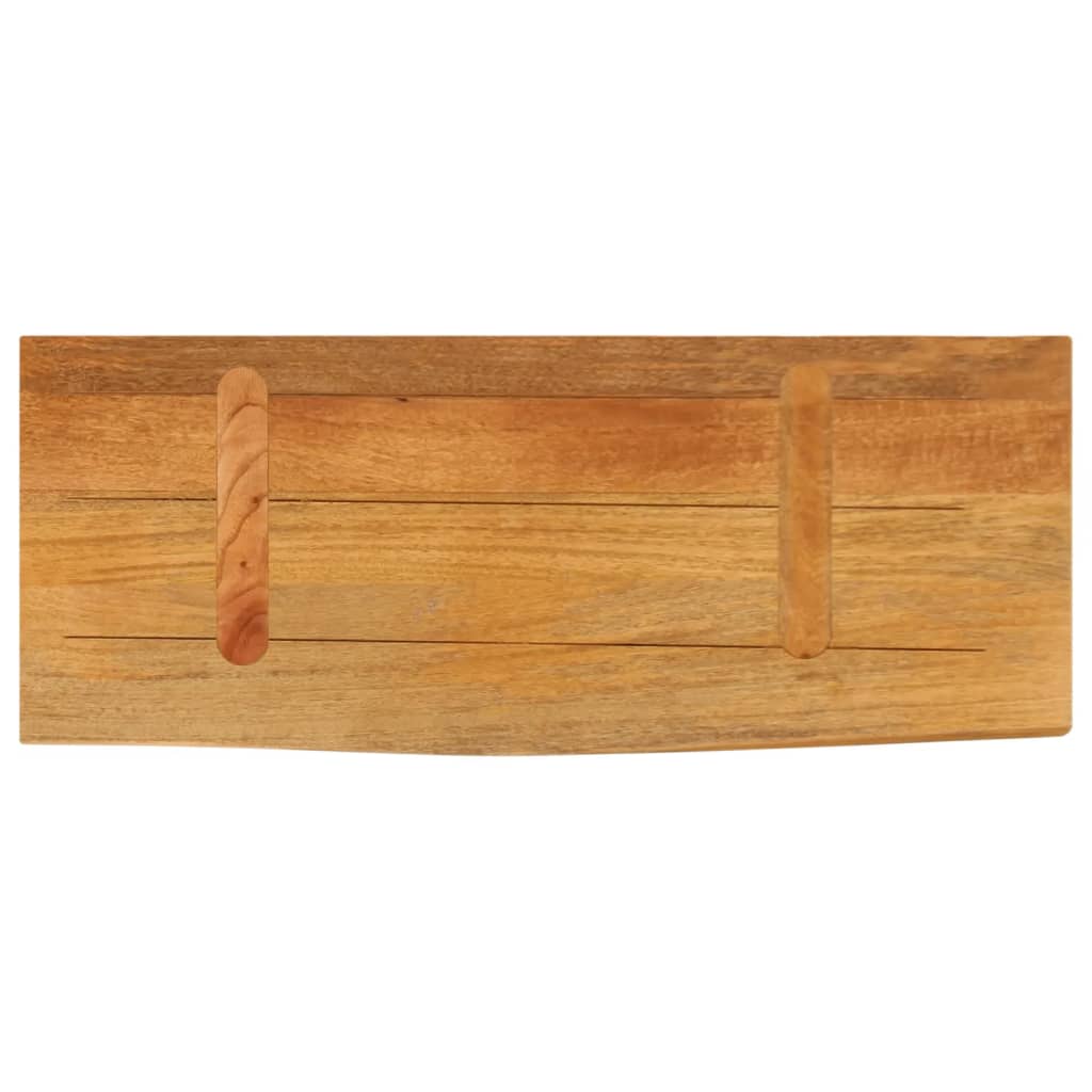 Stolní Deska Živá Hrana 70 X 30 X 3,8 Cm Masivní Mangovník Dubový Povrch