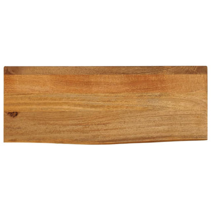 Stolní Deska Živá Hrana 70 X 30 X 3,8 Cm Masivní Mangovník Dubový Povrch