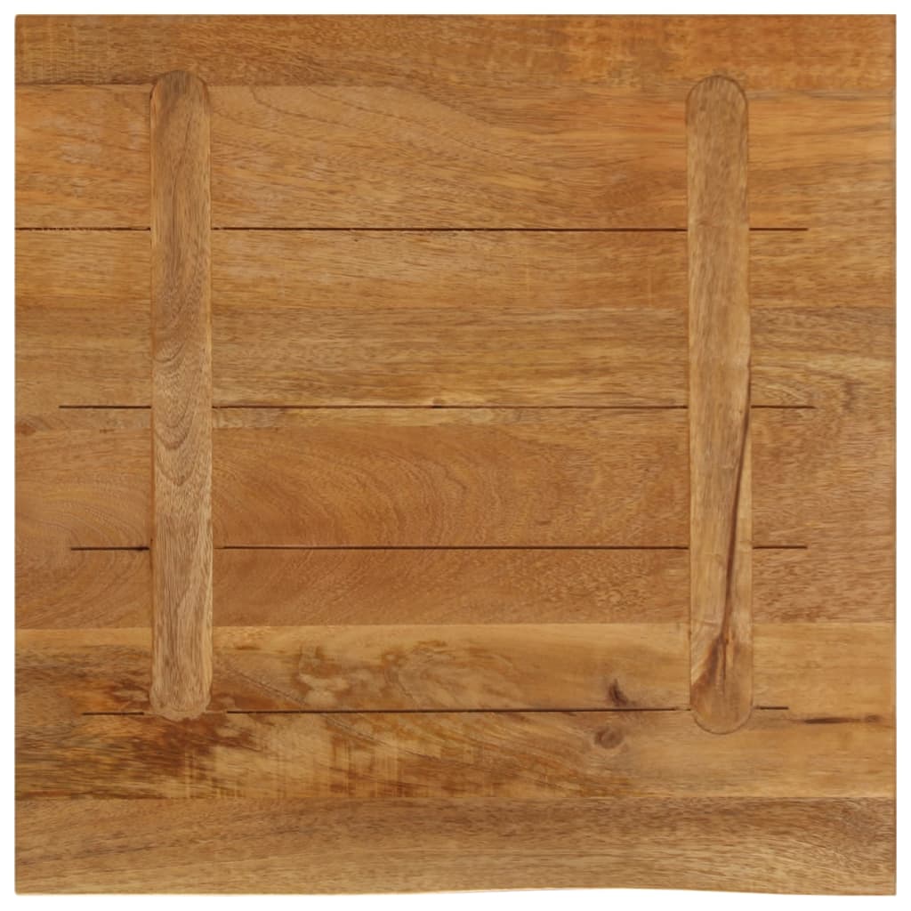 Stolní Deska Živá Hrana 80 X 80 X 3,8 Cm Masivní Mangovník