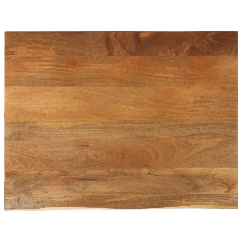 Stolní Deska Živá Hrana 70 X 30 X 3,8 Cm Masivní Mangovník Dubový Povrch