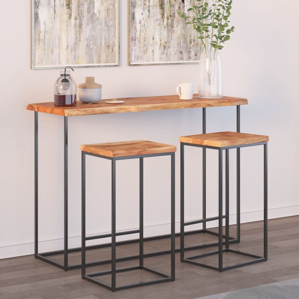 Stolní Deska 50X40X3,8 Cm Obdélníková Masivní Akácie Živá Hrana Akáciové Dřevo (Přírodní)