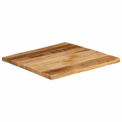 Stolní Deska Živá Hrana 50X40X3,8 Cm Masivní Hrubý Mangovník Hrubé Mangovníkové Dřevo (Přírodní)