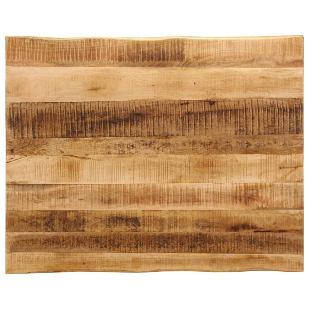 Stolní Deska Živá Hrana 50X40X3,8 Cm Masivní Hrubý Mangovník Hrubé Mangovníkové Dřevo (Přírodní)