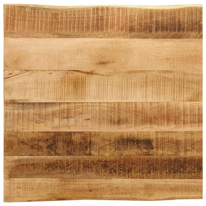 Stolní Deska Živá Hrana 50X40X3,8 Cm Masivní Hrubý Mangovník Hrubé Mangovníkové Dřevo (Přírodní)