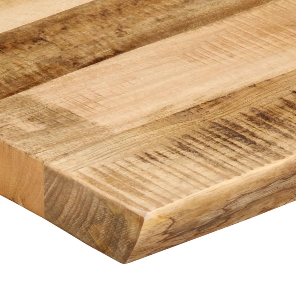 Stolní Deska Živá Hrana 50X40X3,8 Cm Masivní Hrubý Mangovník Hrubé Mangovníkové Dřevo (Přírodní)