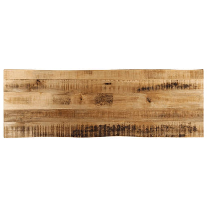 Stolní Deska Živá Hrana 50X40X3,8 Cm Masivní Hrubý Mangovník Hrubé Mangovníkové Dřevo (Přírodní)