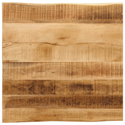 Stolní Deska Živá Hrana 50X40X3,8 Cm Masivní Hrubý Mangovník Hrubé Mangovníkové Dřevo (Přírodní)