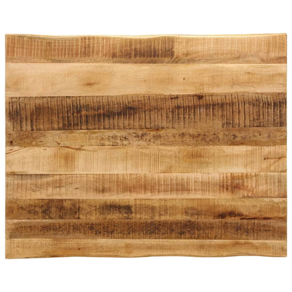 Stolní Deska Živá Hrana 50X40X3,8 Cm Masivní Hrubý Mangovník Hrubé Mangovníkové Dřevo (Přírodní)