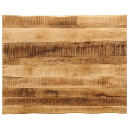 Stolní Deska Živá Hrana 50X40X3,8 Cm Masivní Hrubý Mangovník Hrubé Mangovníkové Dřevo (Přírodní)