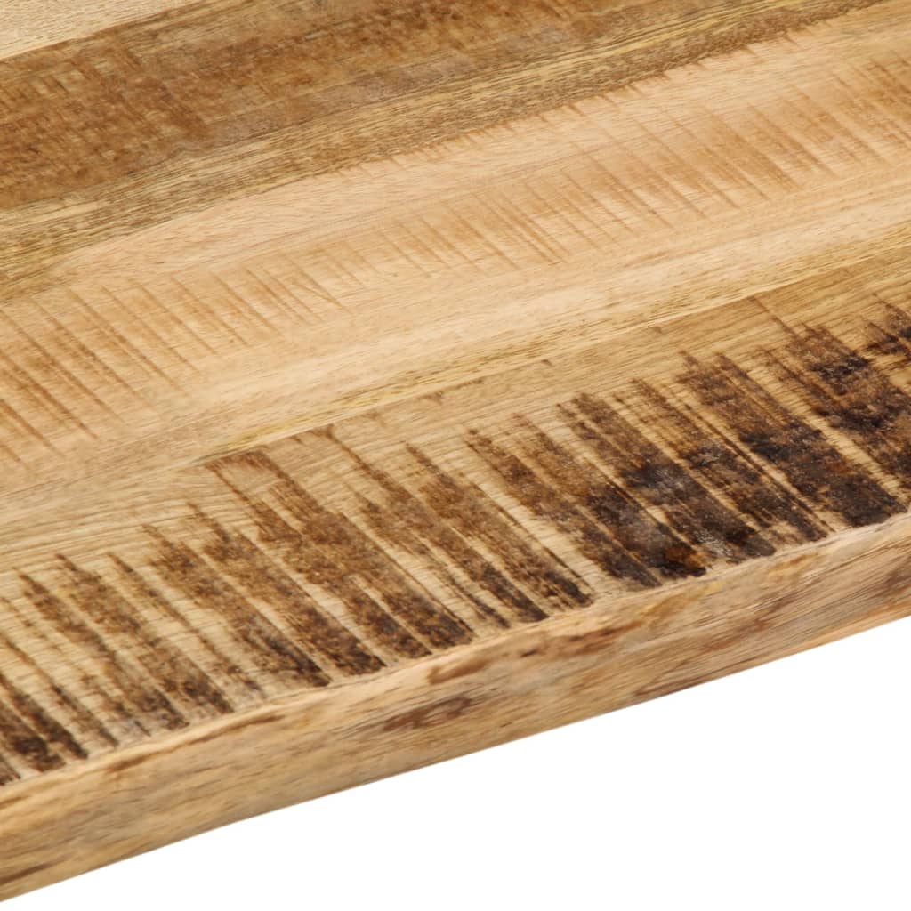 Stolní Deska Živá Hrana 110X80X3,8 Cm Masivní Hrubý Mangovník