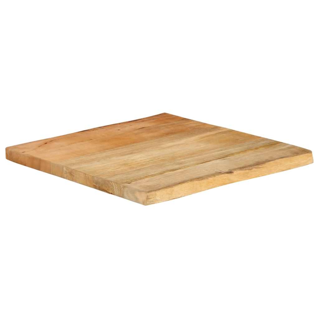 Stolní Deska 40 X 40 X 2,5 Cm Živá Hrana Mangovníkové Dřevo