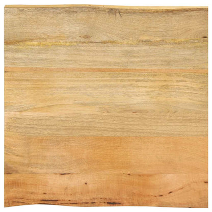 Stolní Deska 40 X 40 X 2,5 Cm Živá Hrana Mangovníkové Dřevo