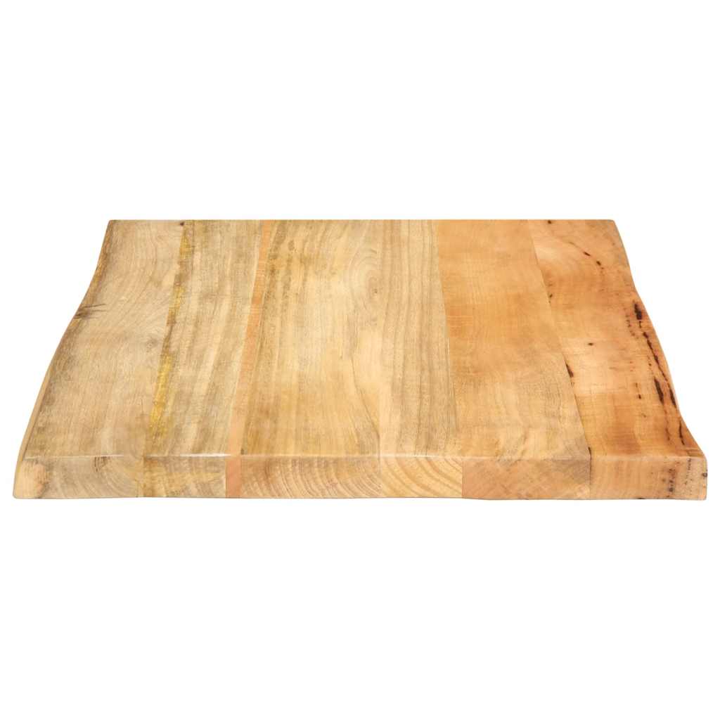 Stolní Deska 40 X 40 X 2,5 Cm Živá Hrana Mangovníkové Dřevo