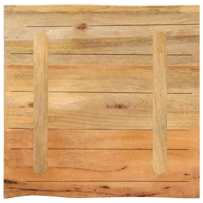 Stolní Deska 40 X 40 X 2,5 Cm Živá Hrana Mangovníkové Dřevo