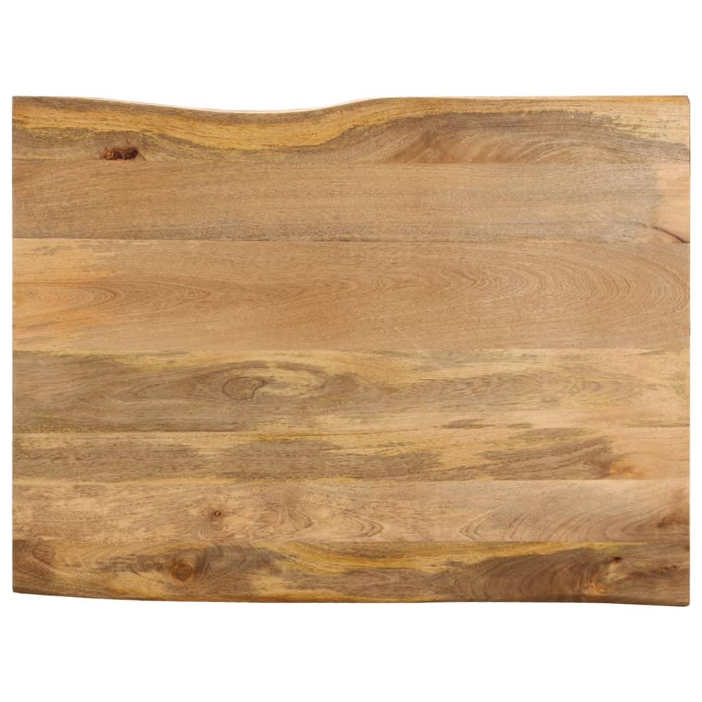 Stolní Deska 90 X 80 X 2,5 Cm Živá Hrana Mangovníkové Dřevo