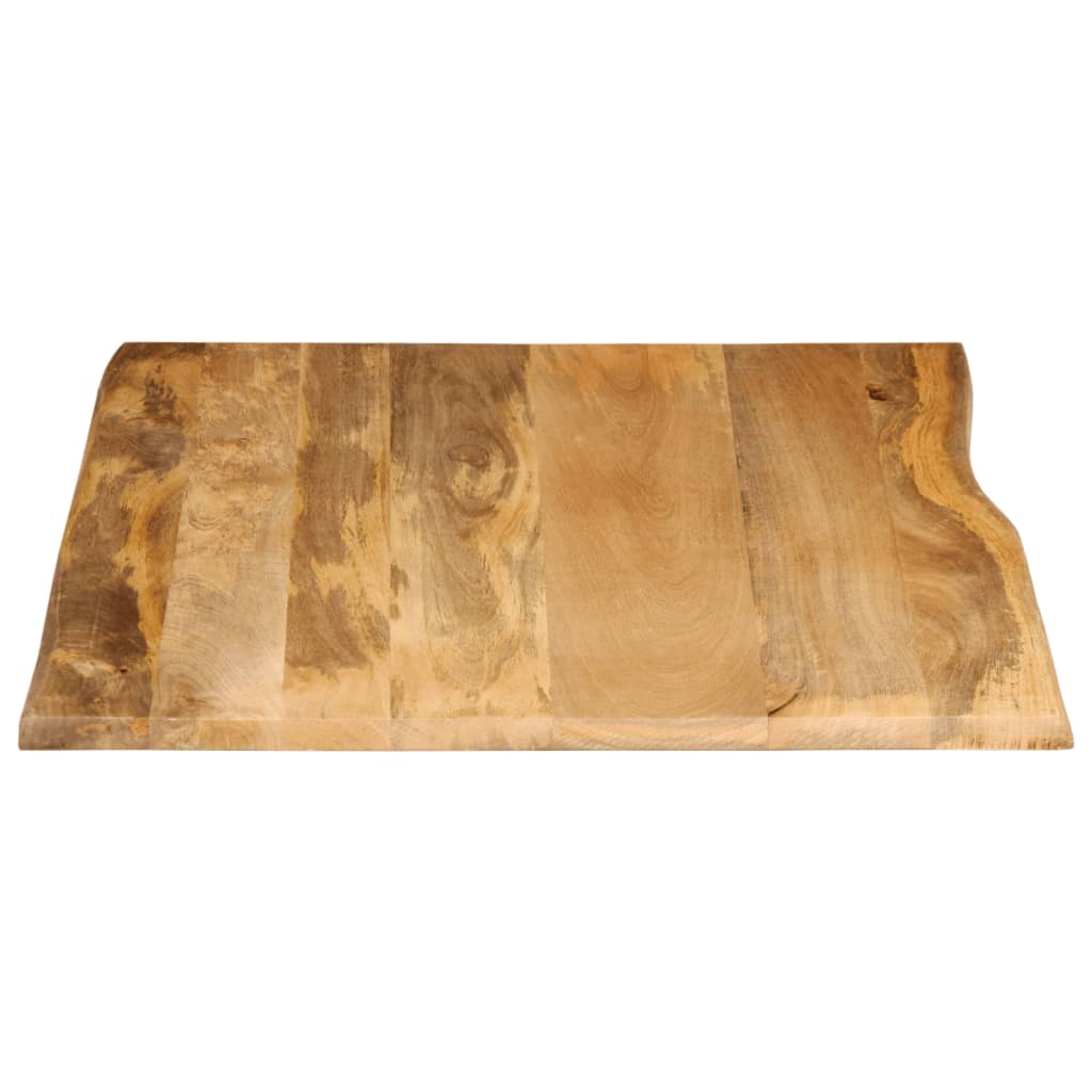 Stolní Deska 90 X 80 X 2,5 Cm Živá Hrana Mangovníkové Dřevo