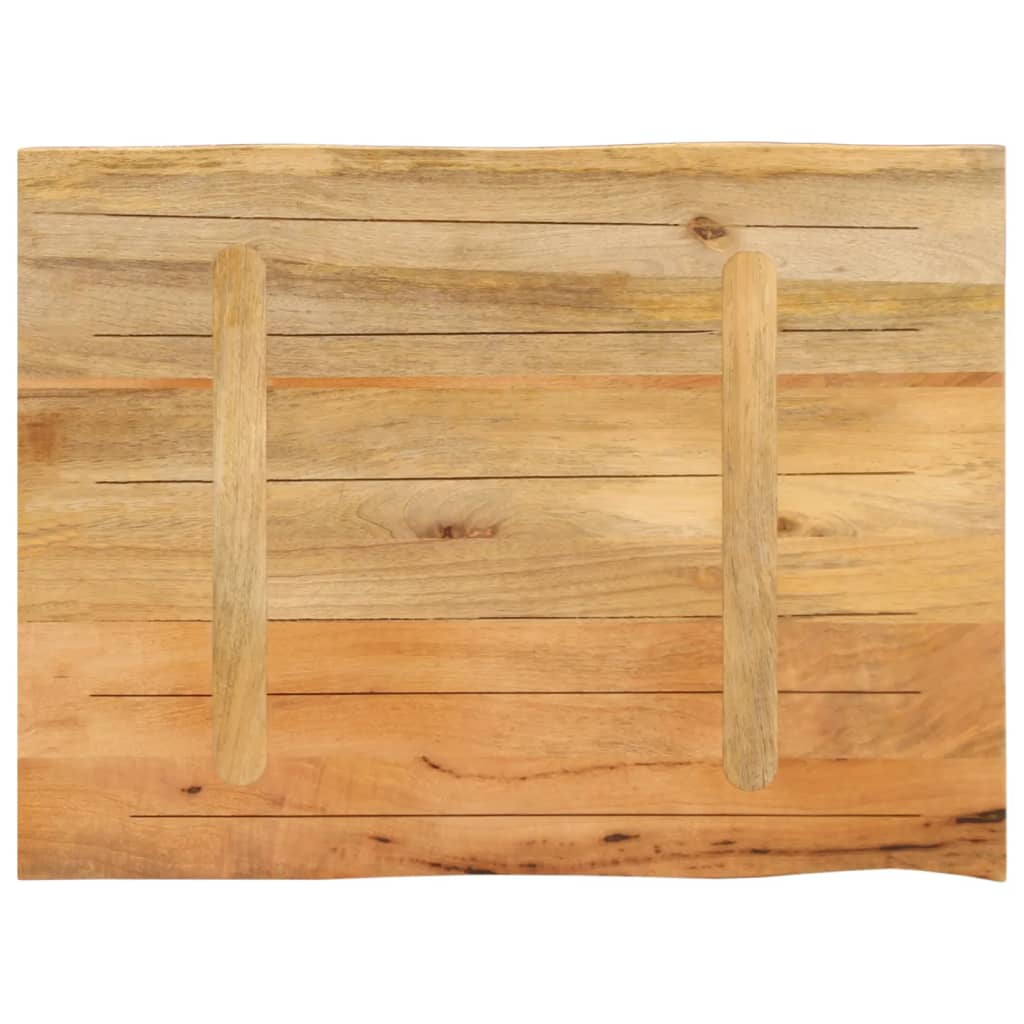 Stolní Deska 70 X 60 X 3,8 Cm Živá Hrana Mangovníkové Dřevo