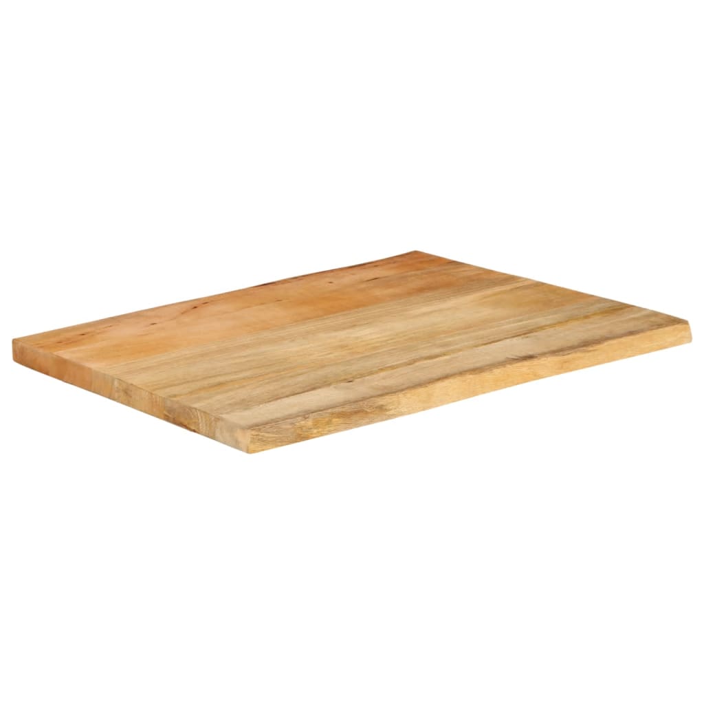 Stolní Deska 90 X 60 X 3,8 Cm Živá Hrana Mangovníkové Dřevo