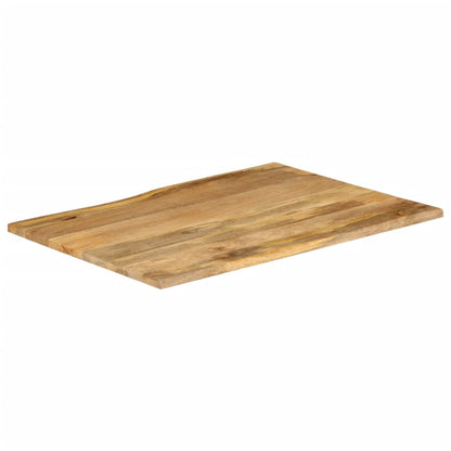 Stolní Deska 90 X 80 X 3,8 Cm Živá Hrana Mangovníkové Dřevo