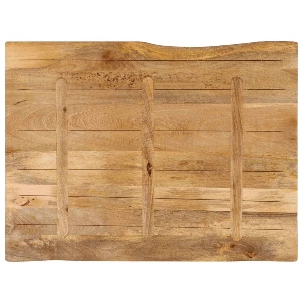 Stolní Deska 90 X 80 X 3,8 Cm Živá Hrana Mangovníkové Dřevo