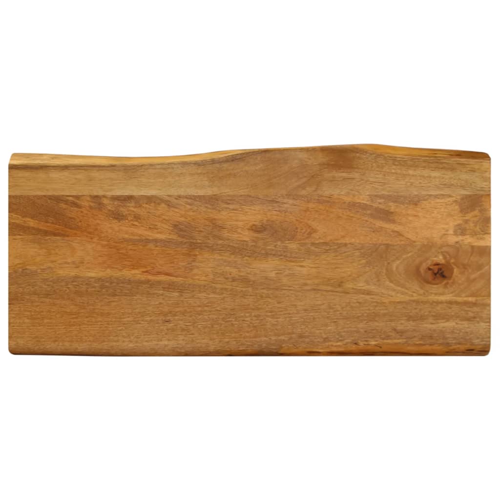 Stolní Deska 80 X 60 X 2,5 Cm Živá Hrana Mangovníkové Dřevo Mangovníkové Dřevo (Dubová Povrchová Úprava)