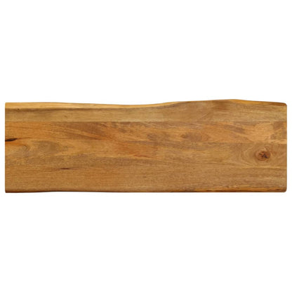 Stolní Deska 80 X 60 X 2,5 Cm Živá Hrana Mangovníkové Dřevo Mangovníkové Dřevo (Dubová Povrchová Úprava)