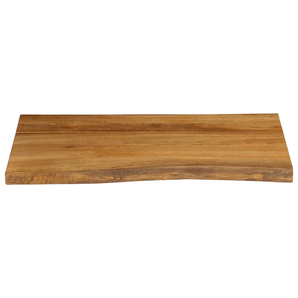 Stolní Deska 80 X 60 X 2,5 Cm Živá Hrana Mangovníkové Dřevo Mangovníkové Dřevo (Dubová Povrchová Úprava)