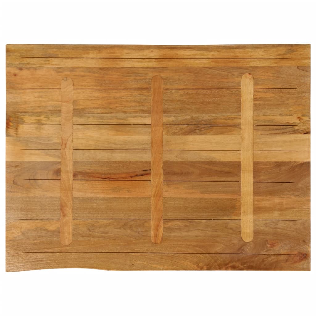Stolní Deska 100 X 80 X 3,8 Cm Živá Hrana Mangovníkové Dřevo