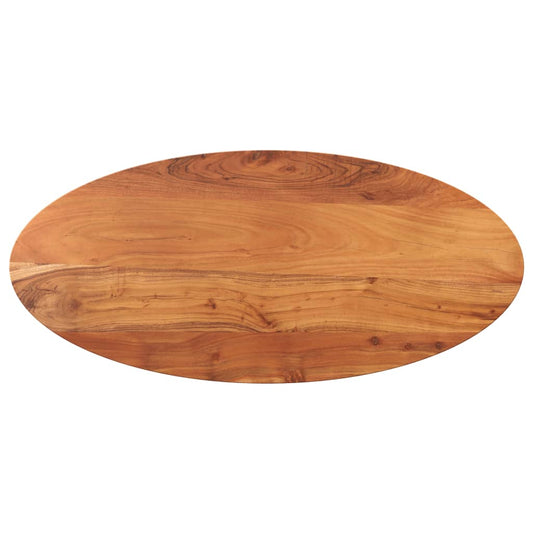 Stolní Deska 140 X 60 X 2,5 Cm Oválná Masivní Akáciové Dřevo