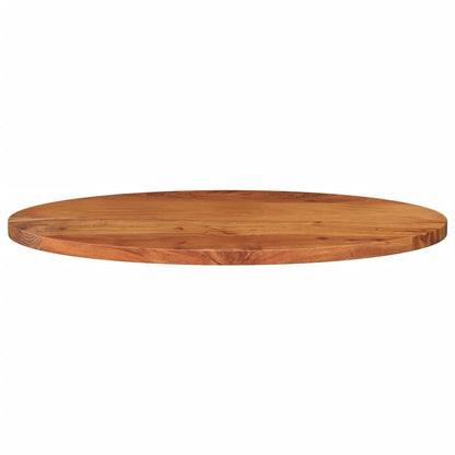 Stolní Deska 80 X 40 X 3,8 Cm Oválná Masivní Akáciové Dřevo Akáciové Dřevo (Přírodní)