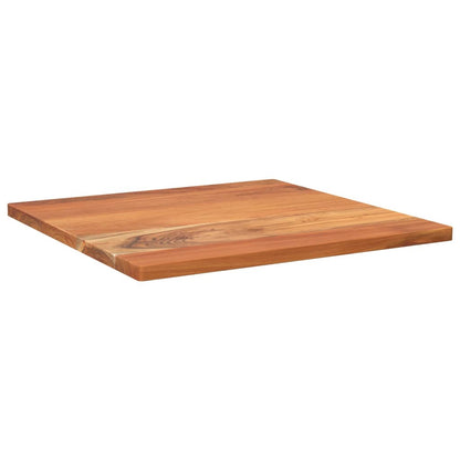 Stolní Deska 50 X 50 X 2,5 Cm Čtvercová Masivní Akáciové Dřevo
