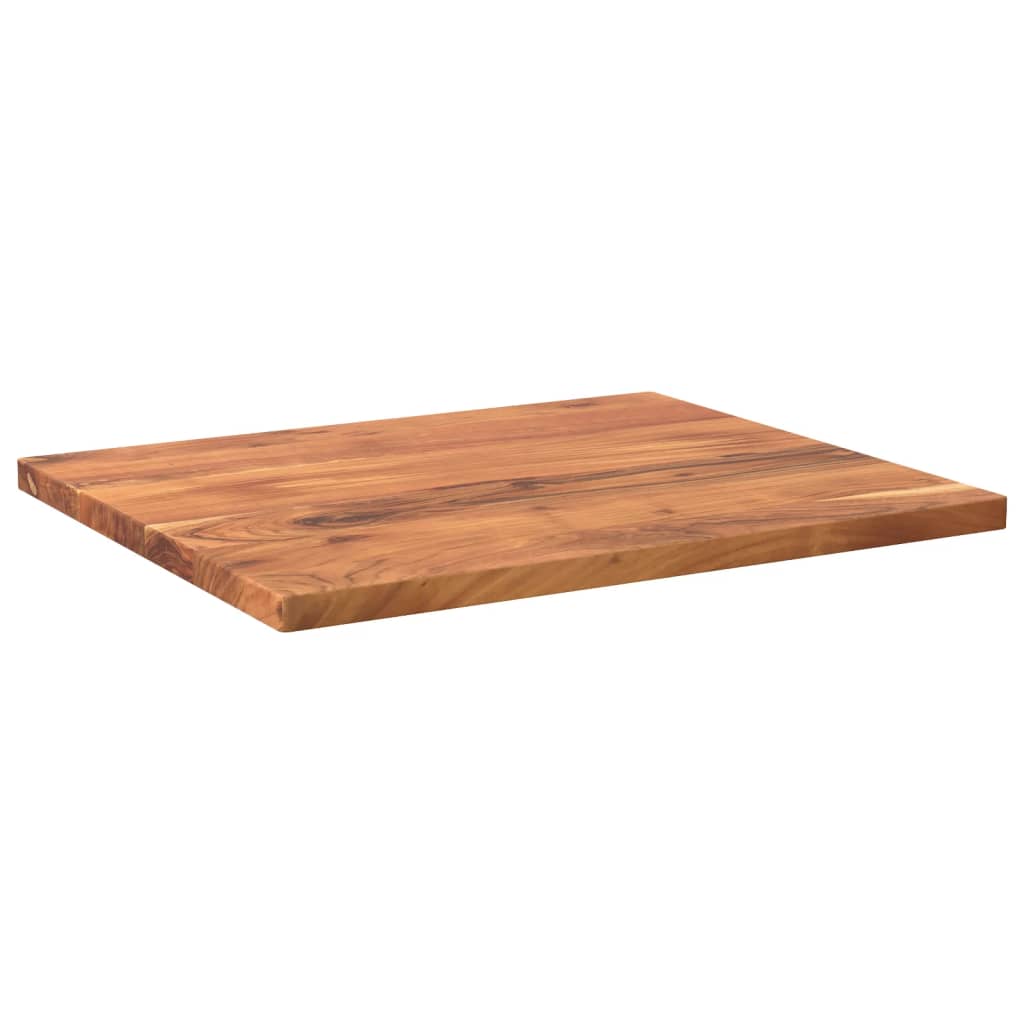 Stolní Deska 60X50X2,5 Cm Obdélníková Masivní Akáciové Dřevo