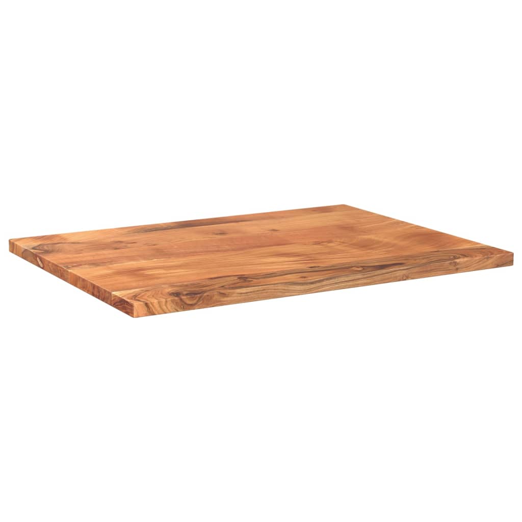 Stolní Deska 90X50X2,5 Cm Obdélníková Masivní Akáciové Dřevo