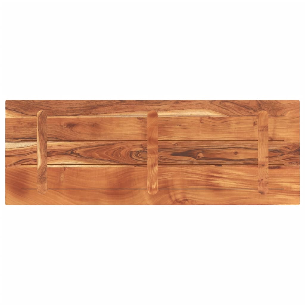Stolní Deska 140X50X2,5 Cm Obdélníková Masivní Akáciové Dřevo