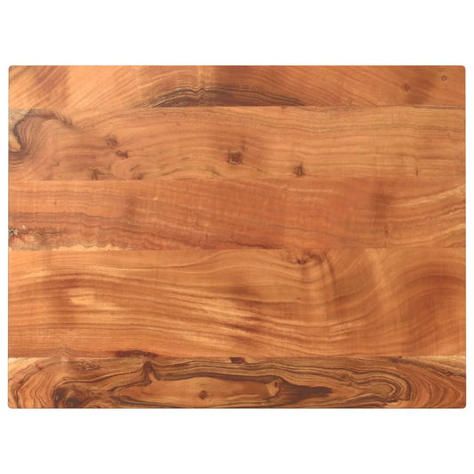 Stolní Deska 80X70X2,5 Cm Obdélníková Masivní Akáciové Dřevo