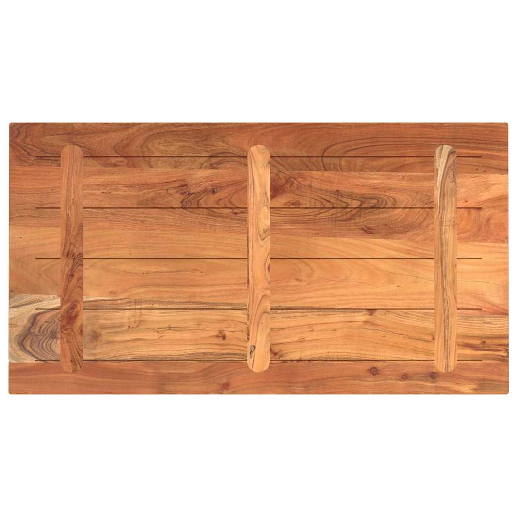 Stolní Deska 100X70X2,5 Cm Obdélníková Masivní Akáciové Dřevo