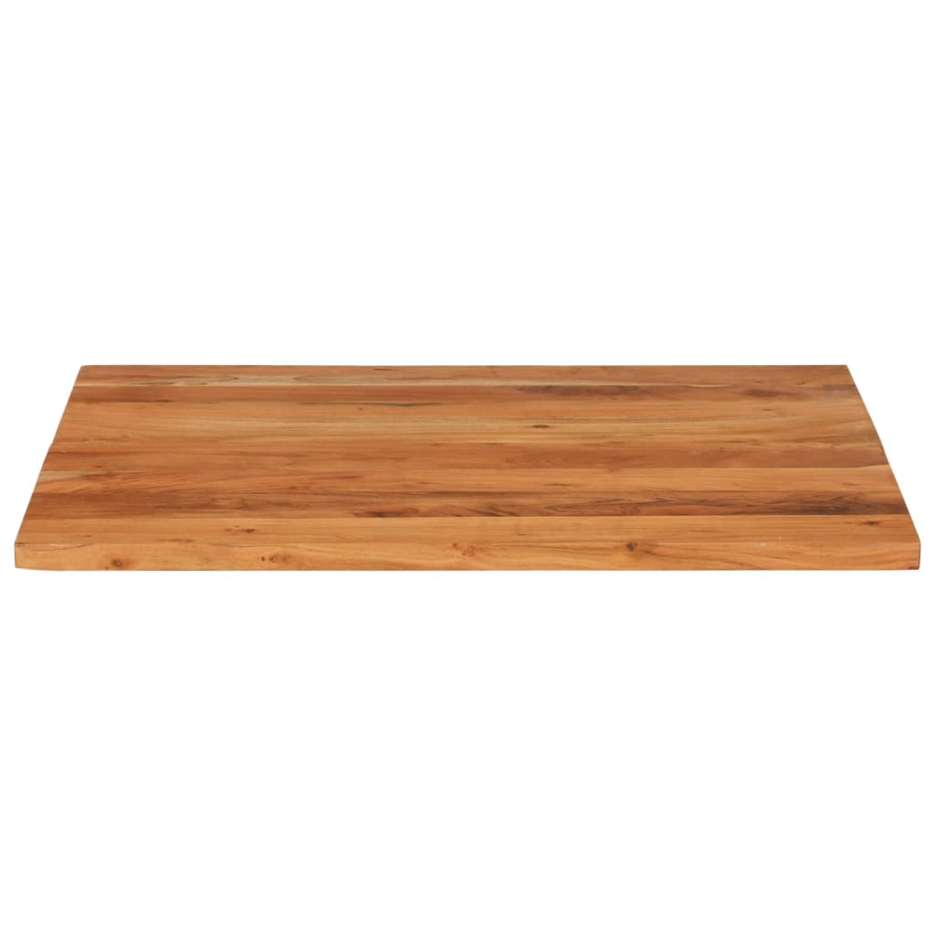 Stolní Deska 80 X 80 X 2,5 Cm Čtvercová Masivní Akáciové Dřevo