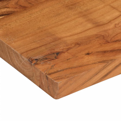 Stolní Deska 90X80X2,5 Cm Obdélníková Masivní Akáciové Dřevo